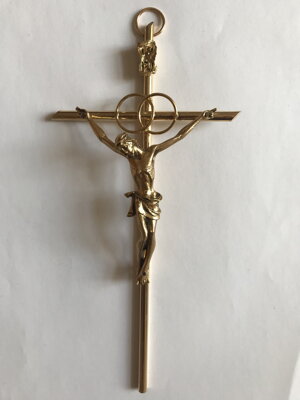 Kríž svadobný (KD 23a) – zlatý 