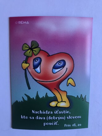 Magnetka Srdce – detské (SDM 01) 