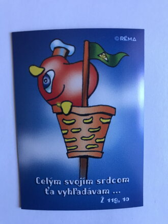 Magnetka Srdce – detské (SDM 16) 