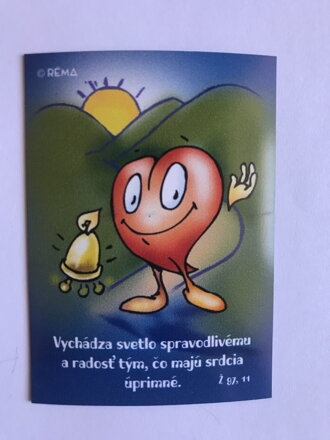 Magnetka Srdce – detské (SDM 17) 