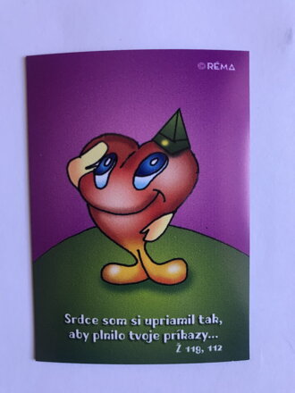 Magnetka Srdce – detské (SDM 36) 