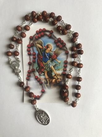 Ruženec k sv. Michalovi Archanjelovi a Anjelským Chórom  + obrázok s modlitbou