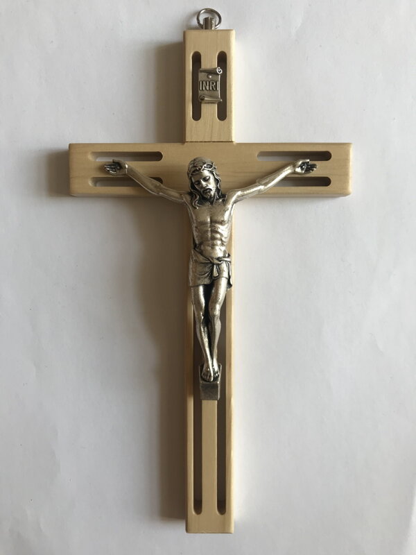 Kríž drevený svetlý (KD 4)