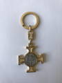 Kľúčenka Benediktínsky kríž  - zlatý 