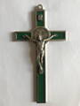 Kríž Benedikt. farebný (KD 22b) – zeleno-strieborný 