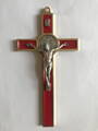 Kríž Benedikt. farebný (KD 22c) – červeno-zlatý